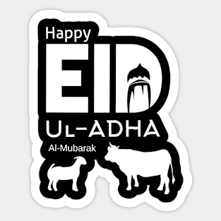 Happy eid al-adha mubarak Sticker